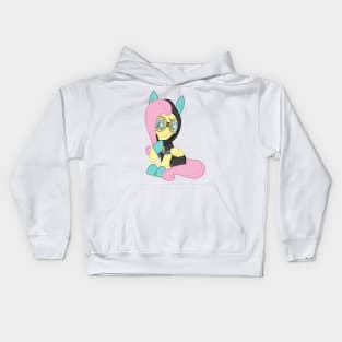 Dangerous Mission Fluttershy Kids Hoodie